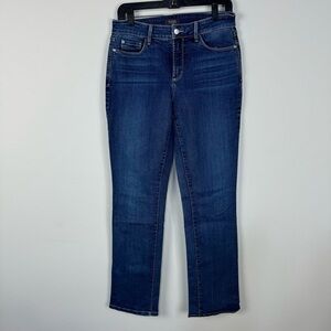 NYDJ Marilyn Straight Lift Tuck Technology Denim Jeans size 8